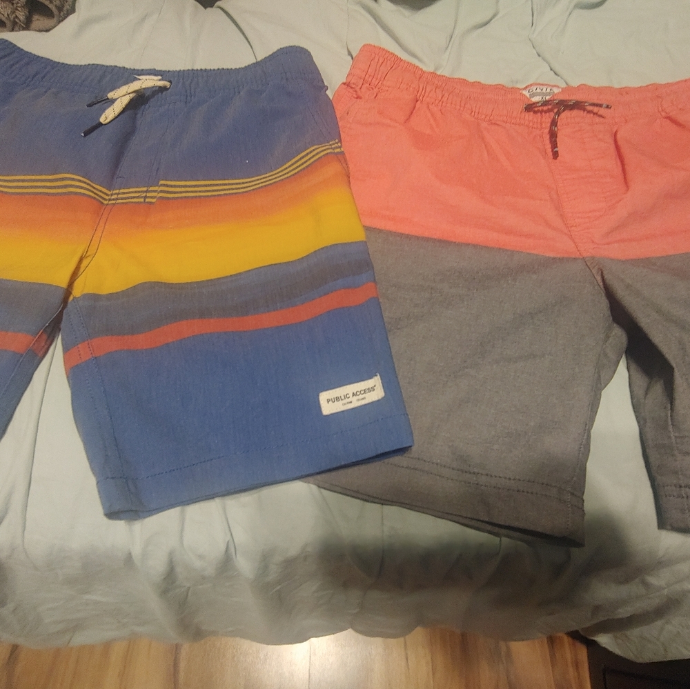 Boys Bathing suit Volley Shorts Boy's Youth 2 lot